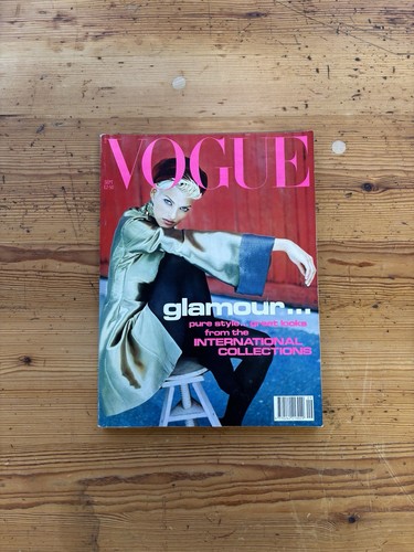 Vintage british vogue magazine - british,