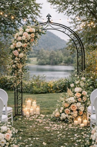 Wedding arch 270cm frame metal - arch,