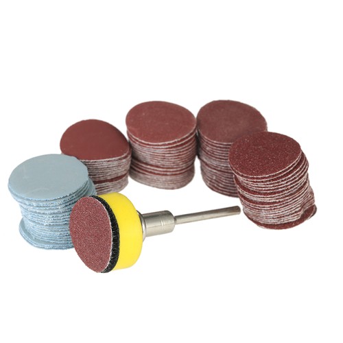 25mm sanding discs 100pcs with - 100pcs,