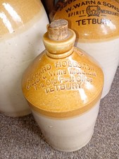 Tetbury old Post office Flagon bottle Richard Holborow grocer & wine Merchant 