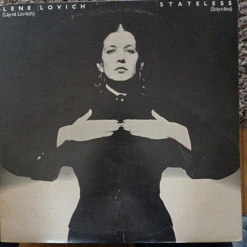 Lene lovich stateless vinyl - lene, lp