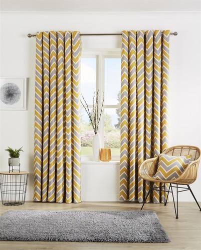 Eyelet curtain pairs fully - curtain,