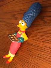 Burger King Simpsons Collection- 6" Marge Simpson Meal Figure Toy Vintage - Tray