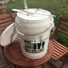 Make Your Own Beer Cider Wine Bucket X 2 With Lids