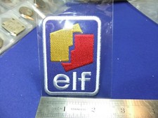 patch badge motor advert elf petrol oil advertising racing race embroidered 