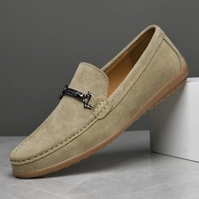 Suede Leather Loafers Casual
