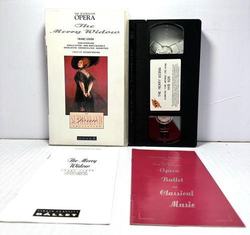 The merry widow - widow, vhs