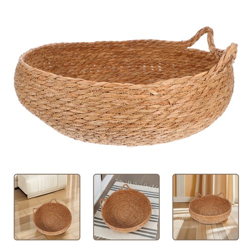 Cozy khaki wicker cat - khaki,