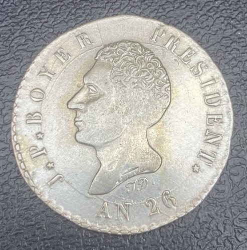Scarce haiti 100 centimes - centimes, 1829