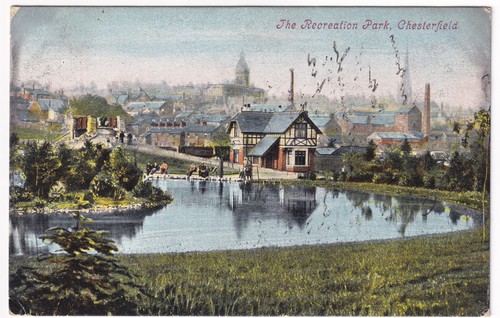 The recreation park lake - the,