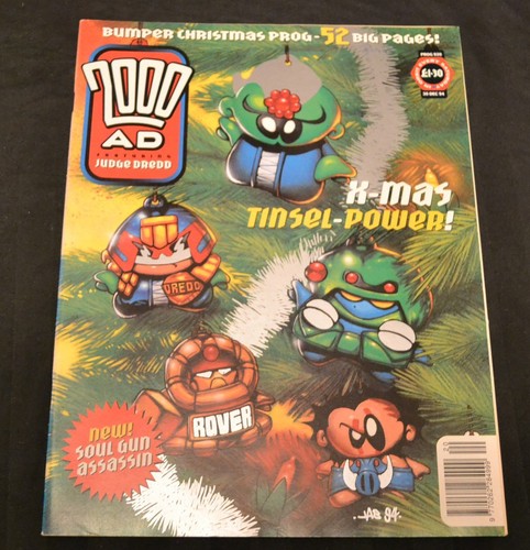 2000ad comic issue prog 920 - comic,