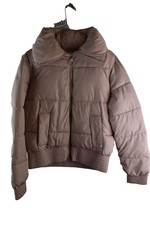 Hollister pink padded jacket - pink,