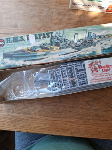 Airfix hms belfast boxed and - airfix,