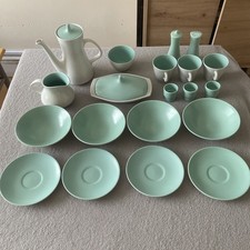 Poole Pottery Seagull & Ice Green Bundle – Mint! Teapot Plates Mugs
