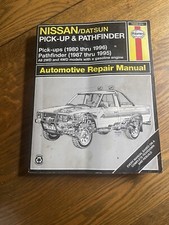 Haynes Nissan/Datsun Pick-Up Pathfinder Automotive Repair Manual 2wd 4wd