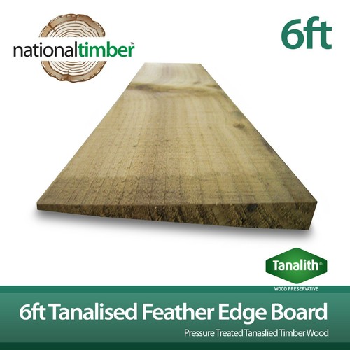 6ft feather edge - feather, boards