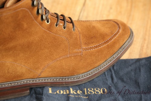 Loake 1880 brown - 1880, suede