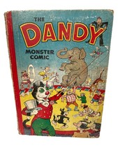 The Dandy Monster Comic book 1951 D.C Thompson & Co Ltd Vintage UK Book Korky
