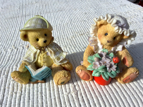 Cherished teddies figurines - 2,