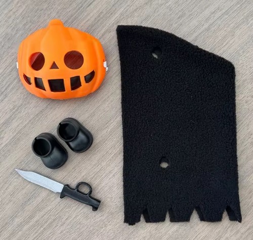 Labubu horror pumpkin sam doll - horror,
