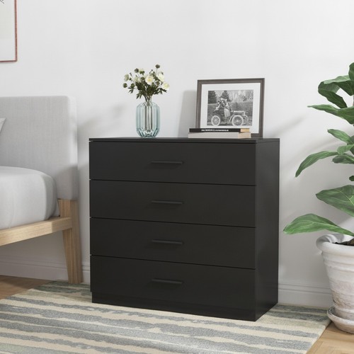 Black wooden bedroom furniture - wooden,