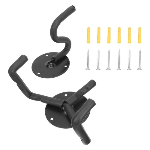 Set metal guitar wall hanger - guitar,