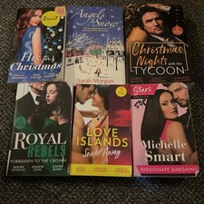 Mills & Boon Romance Books x 6