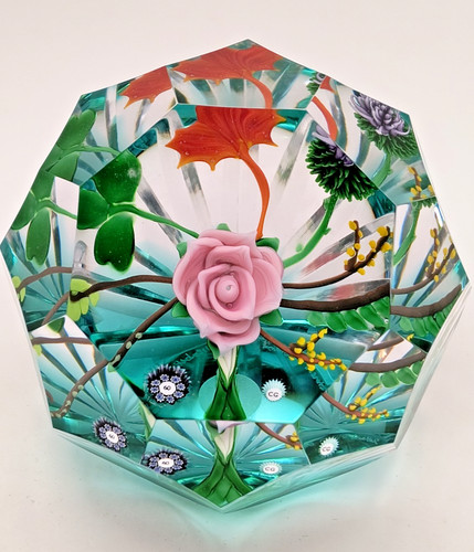 Caithness glass paperweight - glass,