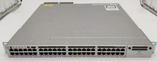 Cisco Catalyst WS-C3850-48F-S 48Port PoE+ Ethernet Switch IP Base