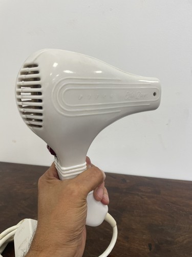 Vintage pifco hair dryer white - vintage,