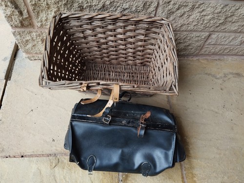 Vintage front wicker - vintage, basket