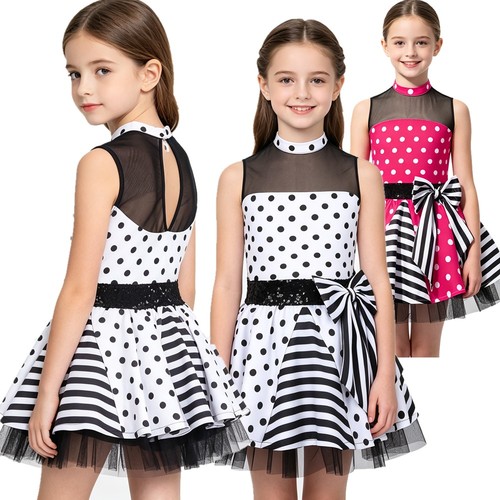 Girl sleeveless polka - uk, girl's