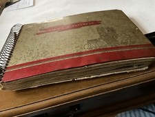 Vintage album tin foil cover - tin,