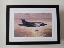 John Young Aircraft print 'Hawker Siddeley Buccaneer S2B of 208 Squadron' FRAMED