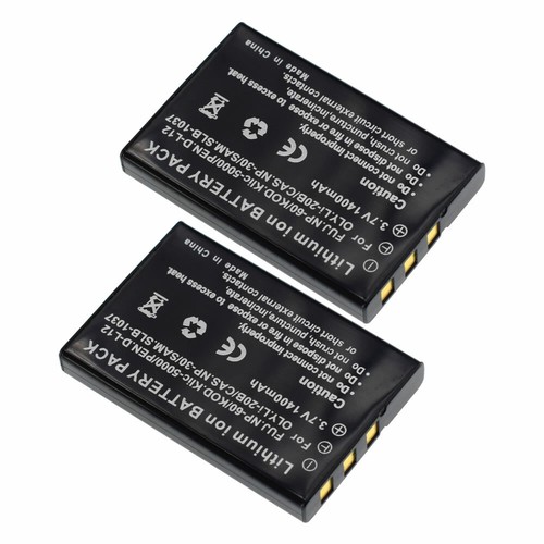 2pcs battery for vivitar - 2pcs,