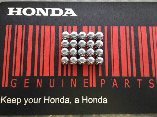 Honda wheel nut - honda, chromed