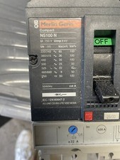 Merlin Gerin MCCB 100 Amp Triple Pole Compact 100A NS100N TM100D MGP1003