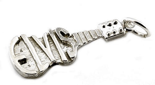 Sterling silver elvis - silver,