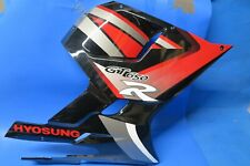 Hyosung GT650R right hand fairing lower in black / red 94432HP940