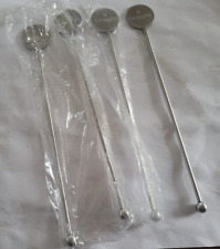 4 X CAORUNN METAL GIN SWIZZLE