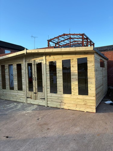 20x10apex loglap summerhouse
