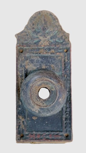 Antique cast iron - door, bell