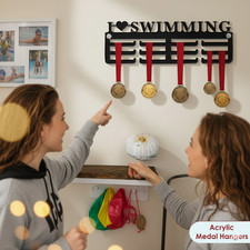 Swimming Medal Hanger, Swimmer