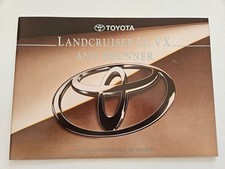 TOYOTA LANDCRUISER II VX 4RUNNER 30 PAGES SALES BROCHURE 1995
