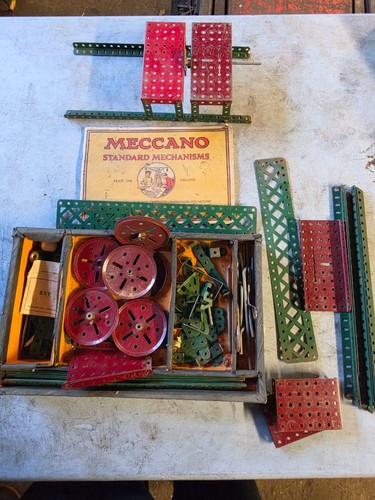 Vintage early meccano - early, set