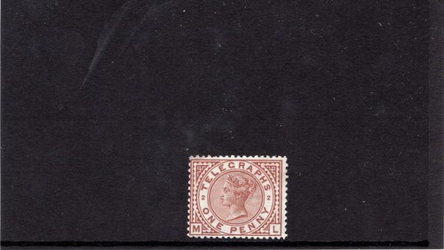 1876 red brown telegraph - 1876,