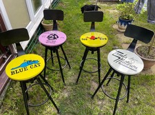 Northern Soul Labels Art Buffets Hand Painted Sign Writing One Off Art Project. 