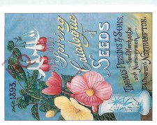 Picture Postcard__Advertising, Spring Catalogue of Seeds (Repro) [Robert Opie]