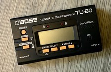 Boss TU-80 Tuner & Metronome