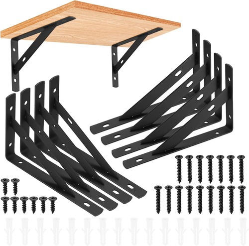 Pack metal shelf brackets - metal,